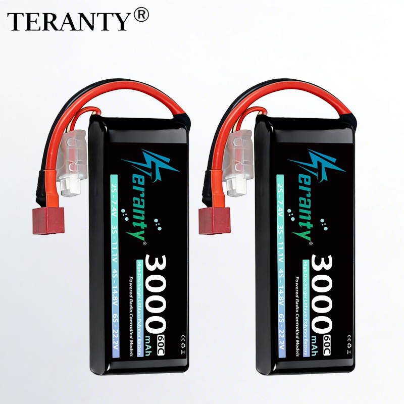 Fpv Drone Esc - TERANTY 2S 3000mAh Lipo Battery 7.4V
