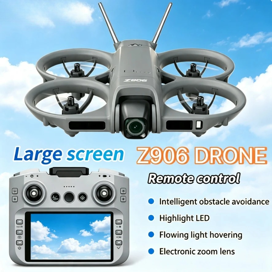Fpv Drone Kit - Original Z906 GPS Foldable Drone 8K