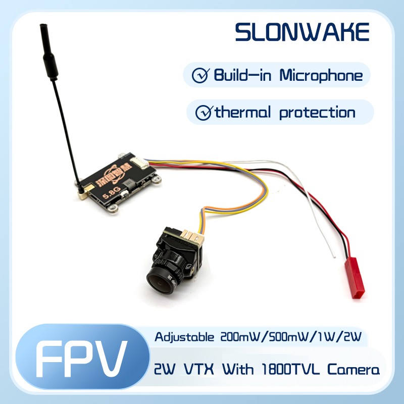 SLONWAKE 5.8G 56CH 2W transmit - Fpv Drone Transmitter recension och pris