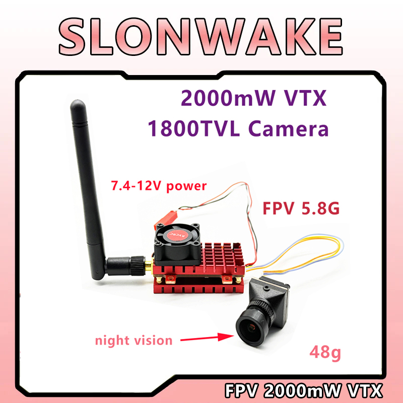 SLONWAKE 2W 2000mW 5.8G VTX Tr - Fpv Drone Vtx recension och pris