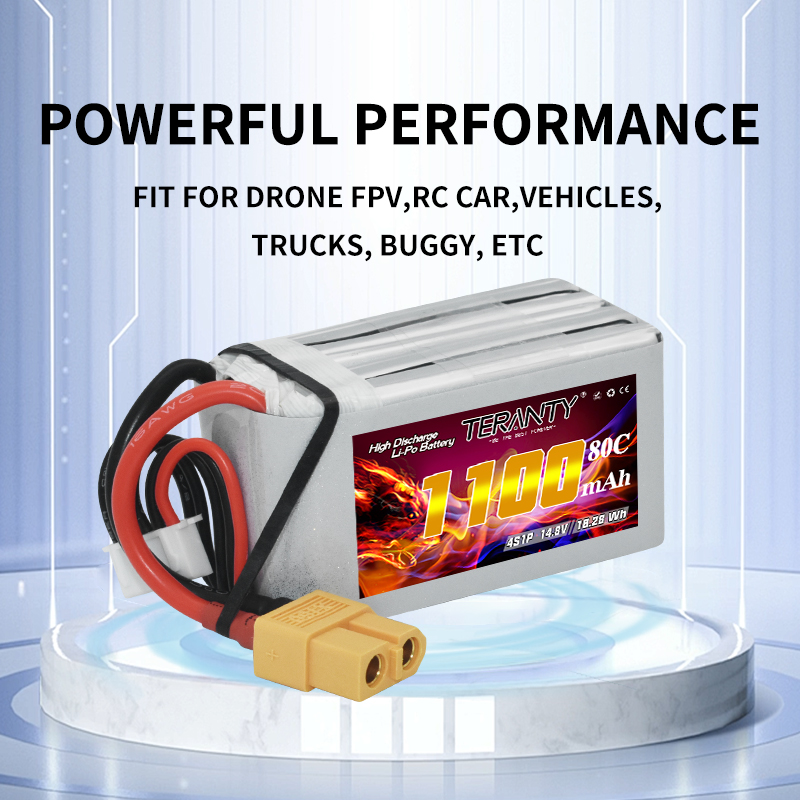 TERANTY 4S 1100mAh 80C/160C Li - Fpv Drone Esc recension och pris