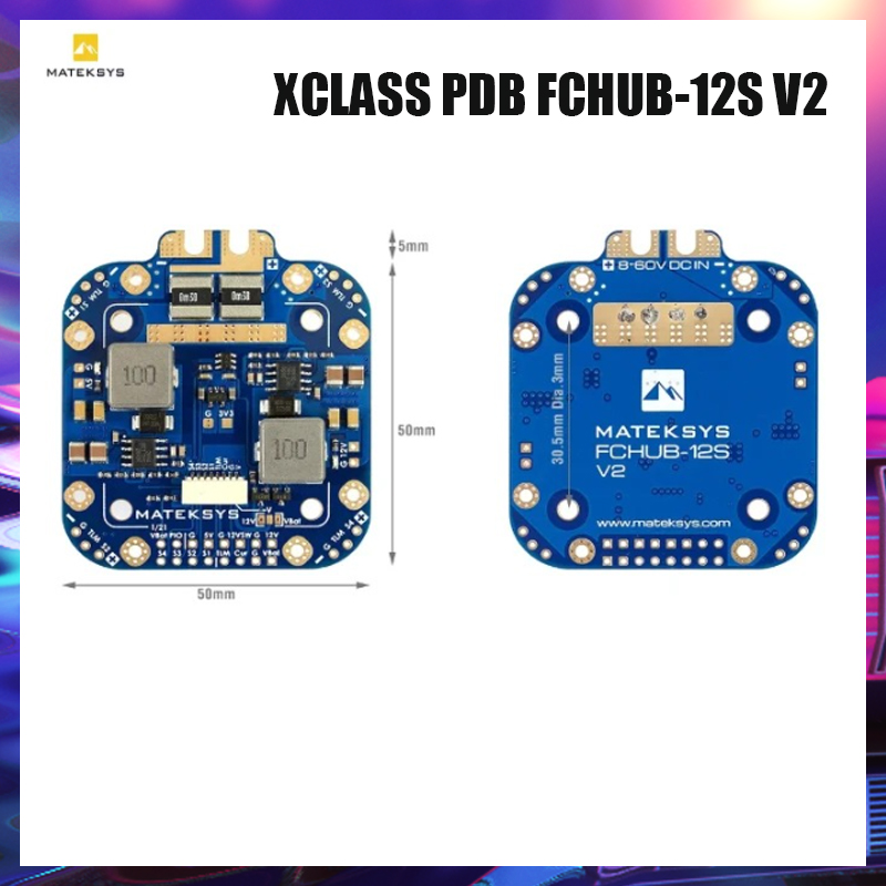 Matek System XCLASS PDB FCHUB- - Fpv Drone Esc recension och pris