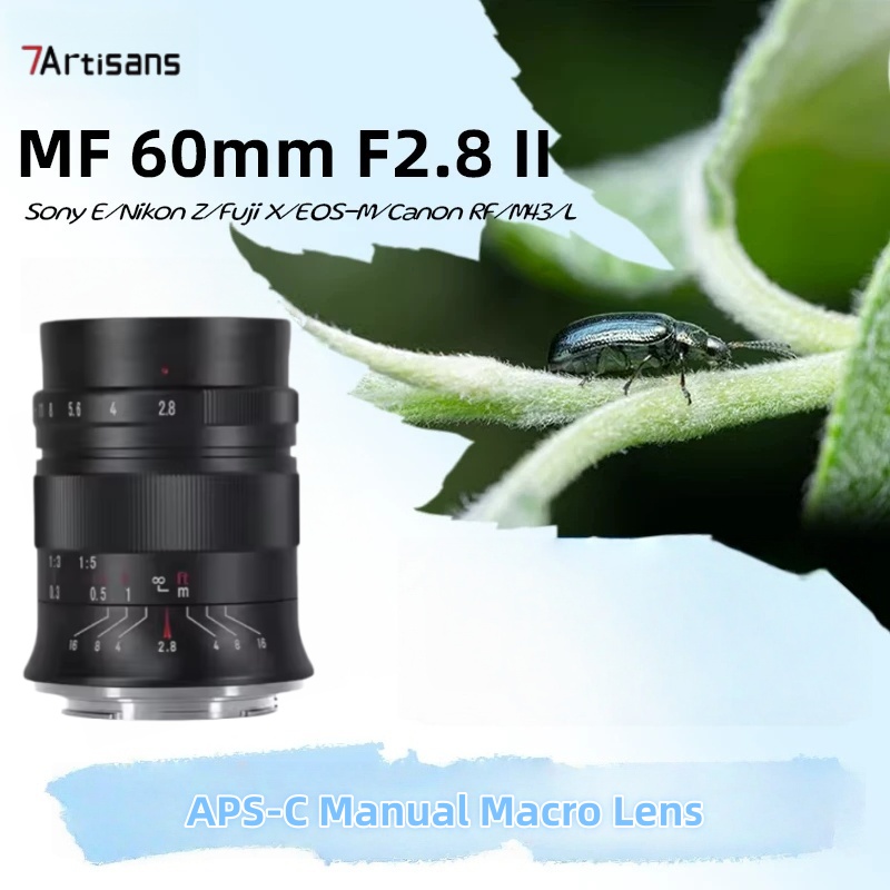 7artisans 60mm F2.8 Mark II AP - Canon Camera Eos M50 Mark Ii recension och pris