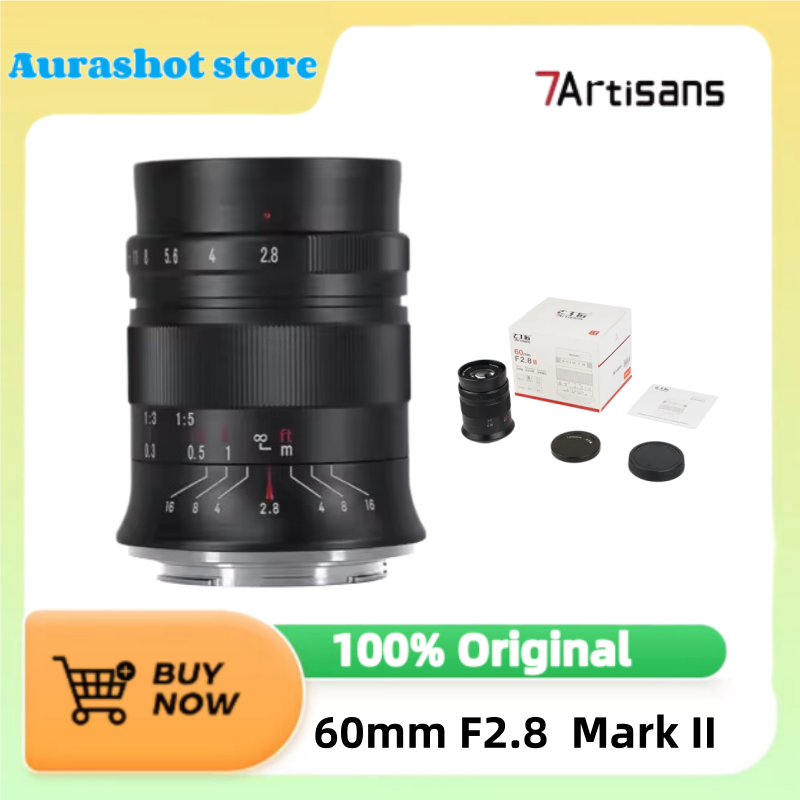 7artisans 60mm F2.8 Mark II AP - Canon Camera Eos M50 Mark Ii recension och pris