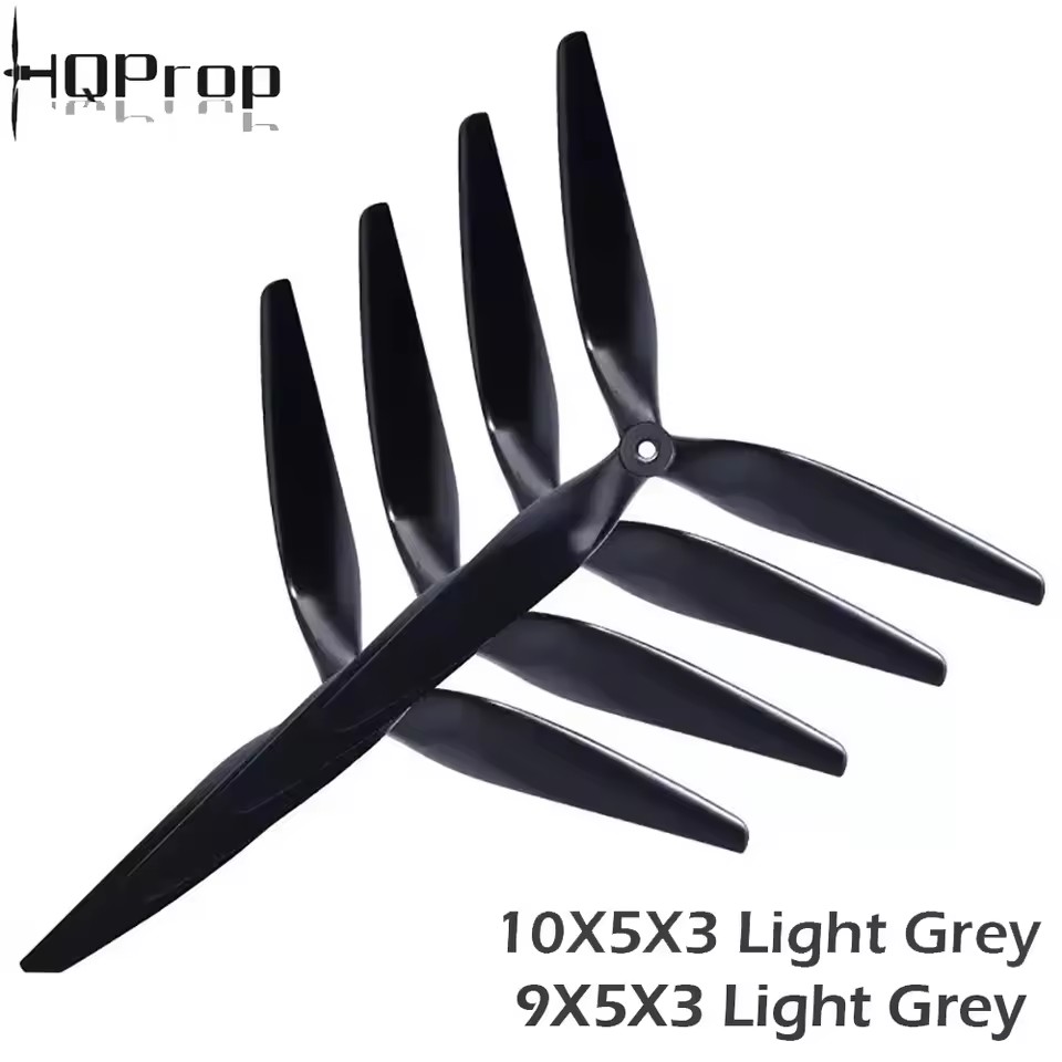 10x5x3 1050 10in 3-Blade Glass - Fpv Drone Propeller recension och pris