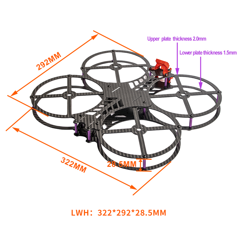 NEW 5 inch AOS Cine O5 EVO V1. - Fpv Drone Kit recension och pris